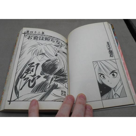 るろうに剣心 6 Rurouni Kenshin Vol 6 Japanese Manga by Nobuhiro Watsuki 1995 Shueisha - Picture 8 of 8